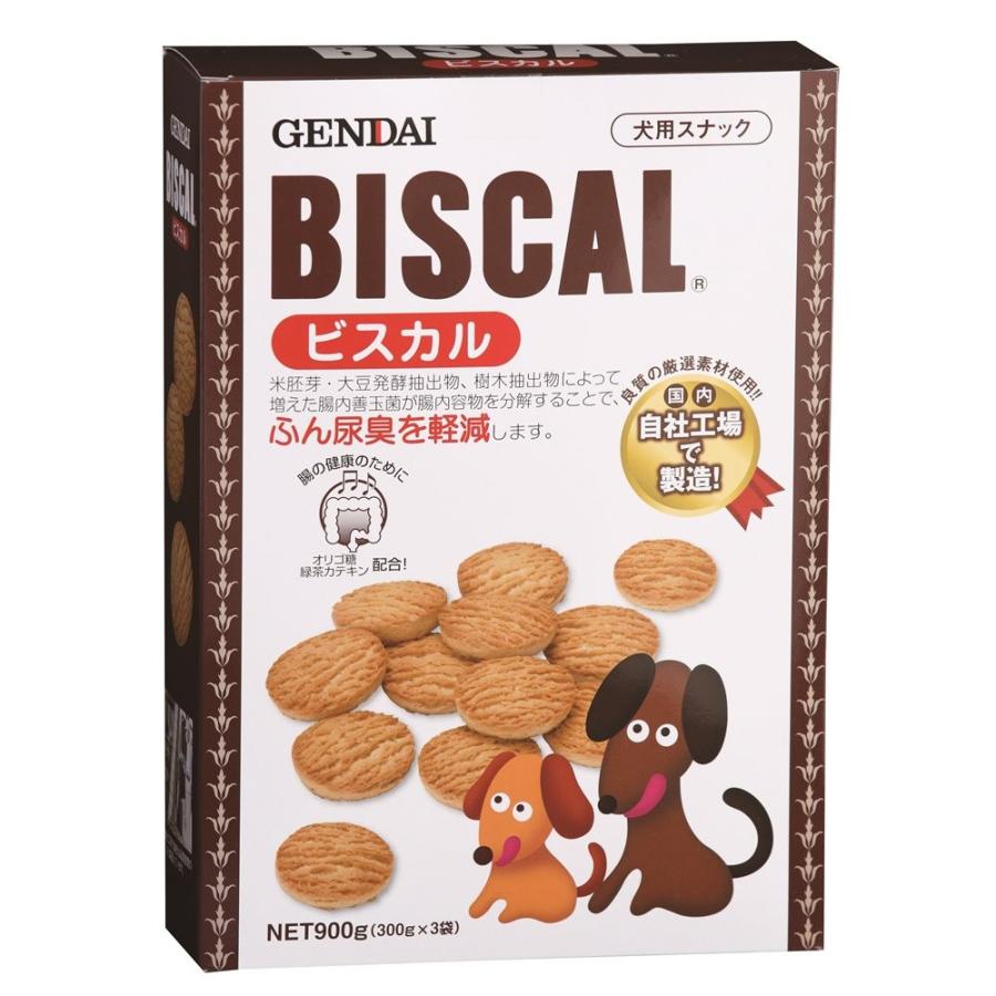 ビスカル　ふん尿臭軽減ビスケット 900g 4箱セット 現代製薬 ビスカル 900g : コーナンeショップ Yahoo!ショッピング店
