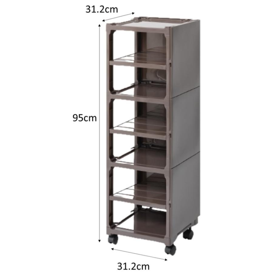 サンコープラスチック シューズラック・カクストレージ P−003