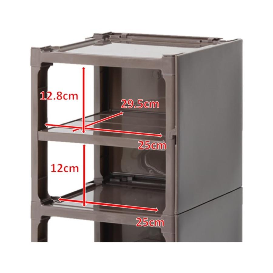 サンコープラスチック シューズラック・カクストレージ P−003