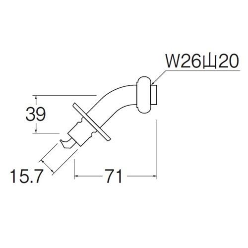 ◇SANEI 洗濯機用L型ニップルPY121-4TVX-16 : コーナンe ◇SANEI 洗濯機用L型ニップルPY121-4TVX-16 : コーナンe