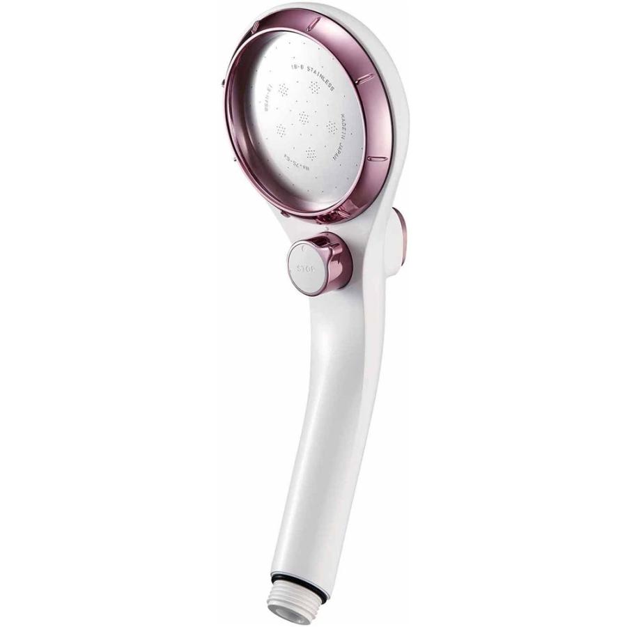 SANEI シャワーヘッド（アジャストシャワー）（ピンク）PS3032-80XA