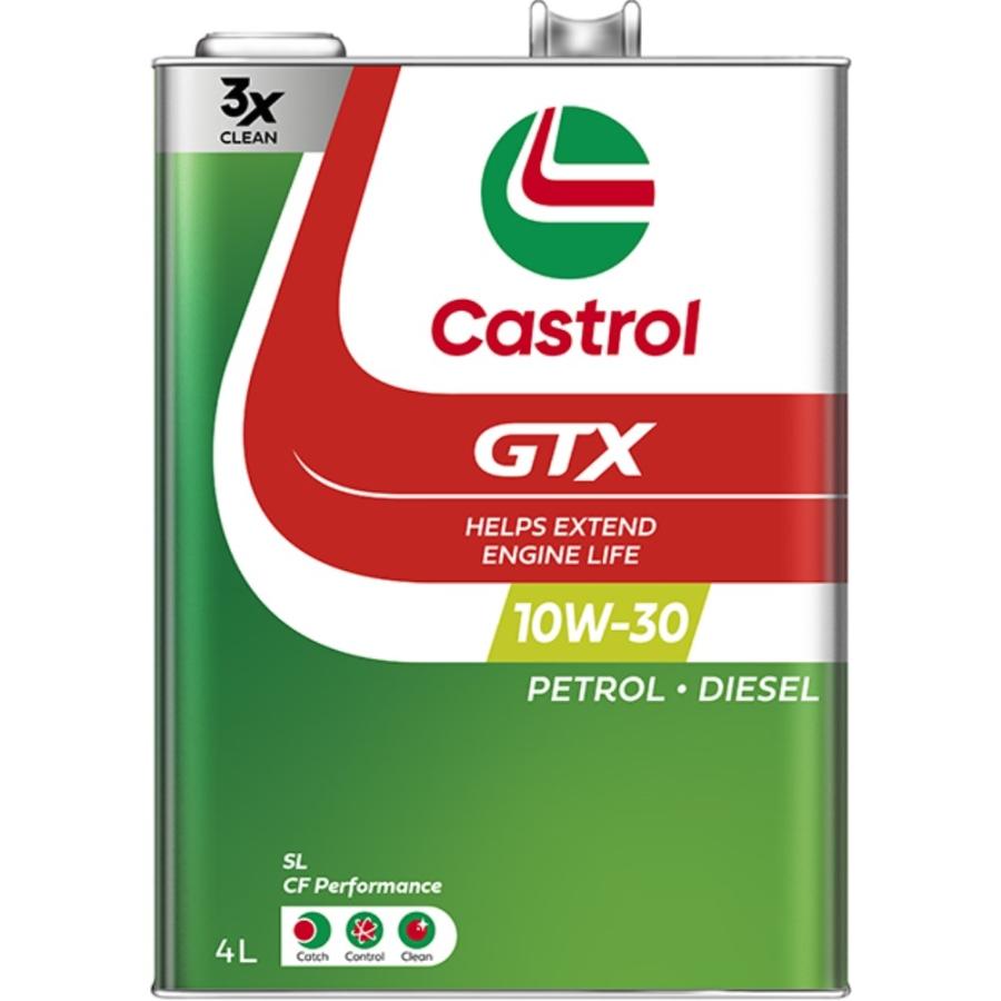 Castrol（カストロール） GTX 10W30 SL／CF 4L