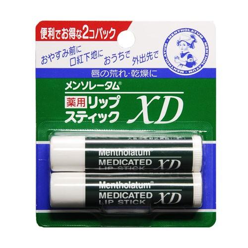 ロート製薬 メンソレータム 薬用リップスティックXD 2個入 4．0g