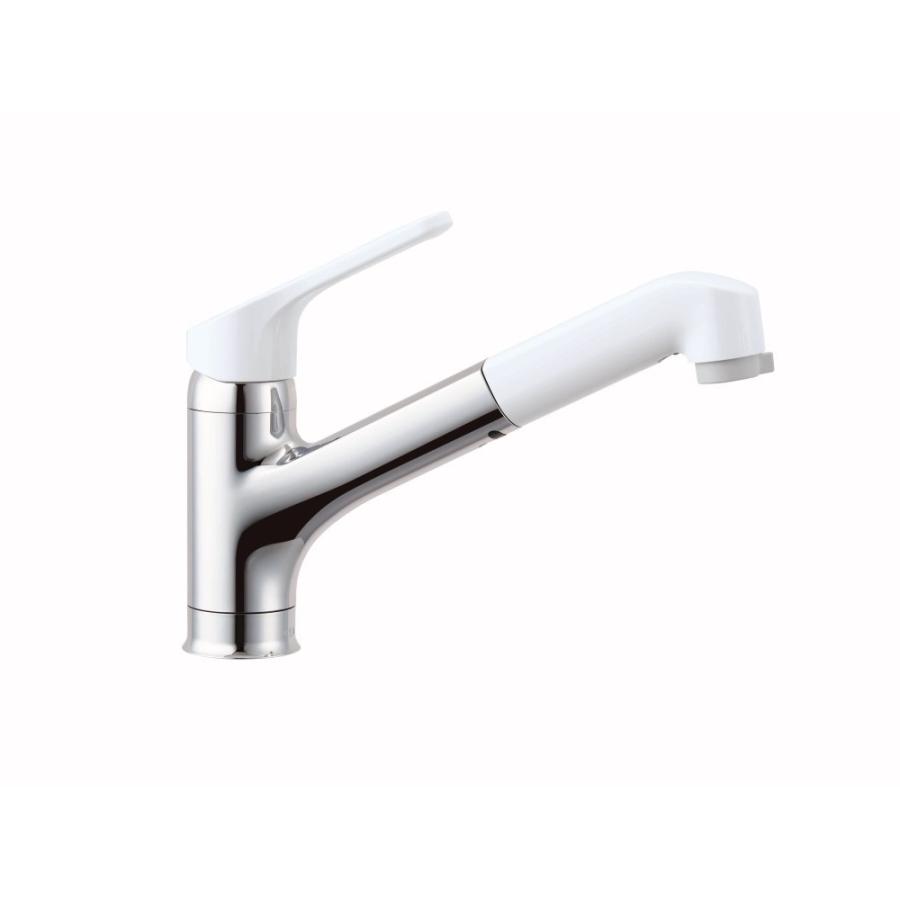 INAX LIXIL ワンホールシングルレバーキッチン水栓 ハンドシャワー付