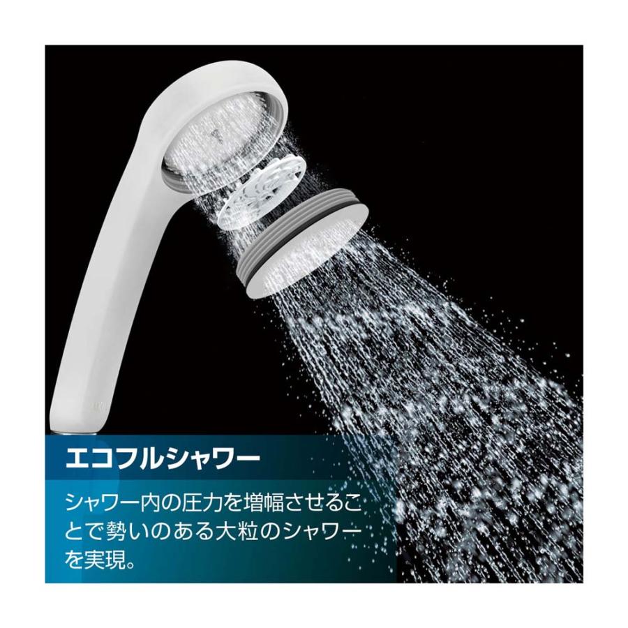 INAX サーモスタッチ式シャワーバス水栓 メッキハンドル エコフルシャワー（一般地）RBF-912_2
