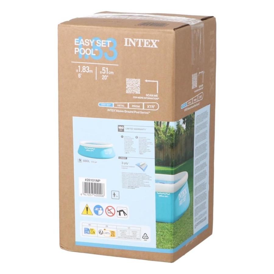 新品　INTEX(インテックス) イージーセットプール 305x76cm Amazon | インテックス イージーセット プール 305cm × 76cm INTEX