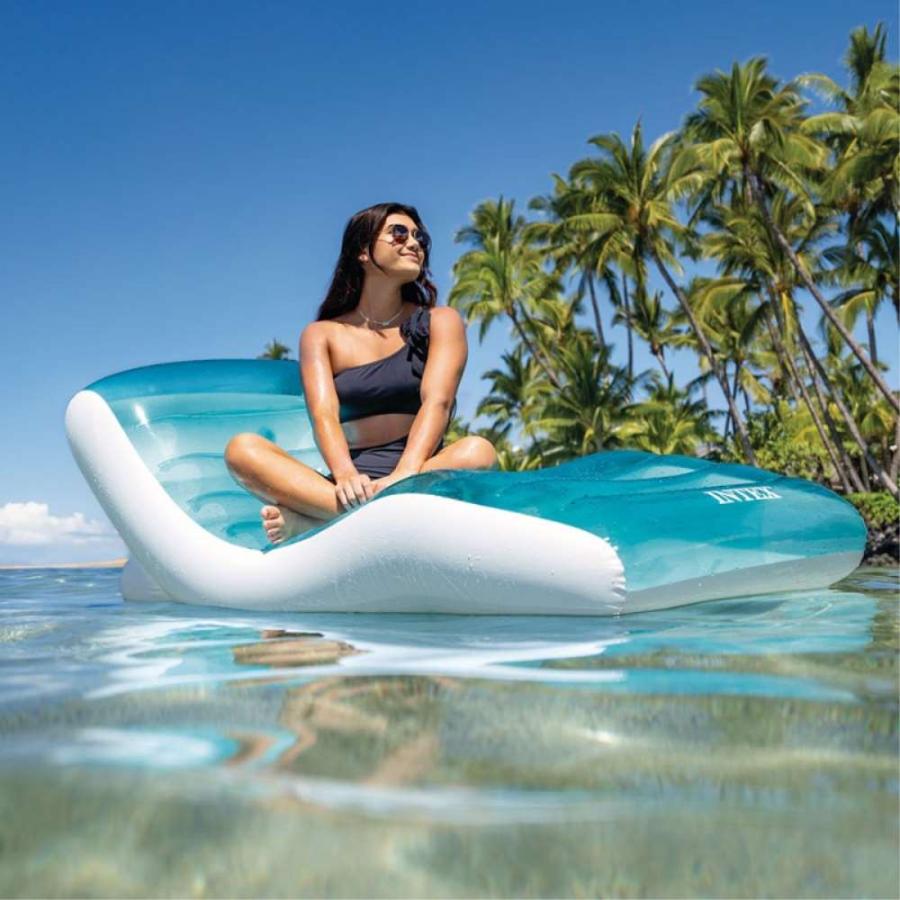 INTEX スプラッシュラウンジ 56874EU ホワイト／ブルー 