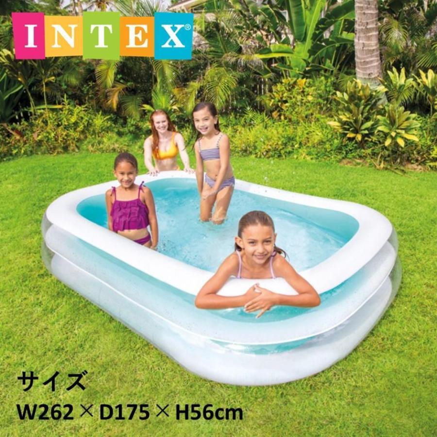大きいプール プール INTEX インテックス ビニールプール 大型 大きい おしゃれ 家庭