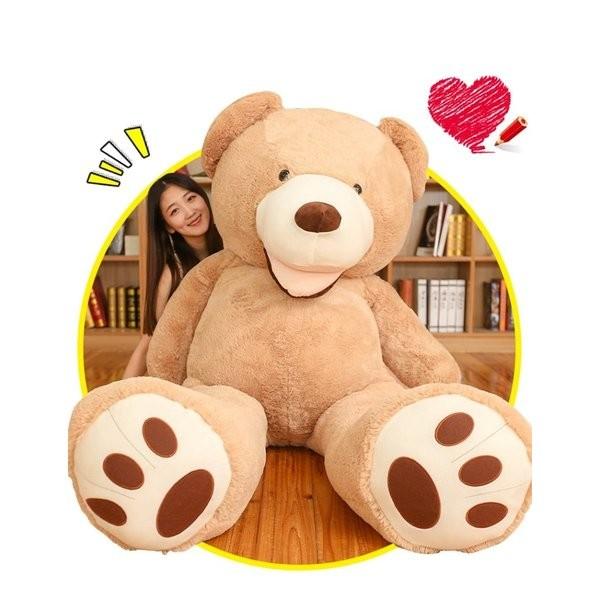 激安本物 ぬいぐるみ 熊 クマ コストコ 巨大 テディベア 抱き枕 クリスマス 誕生日 プレゼント 可愛い インテリア 撮影道具 添い寝 0cm Materialworldblog Com