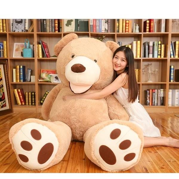 激安本物 ぬいぐるみ 熊 クマ コストコ 巨大 テディベア 抱き枕 クリスマス 誕生日 プレゼント 可愛い インテリア 撮影道具 添い寝 0cm Materialworldblog Com