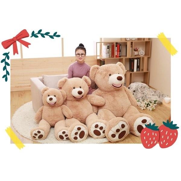 激安本物 ぬいぐるみ 熊 クマ コストコ 巨大 テディベア 抱き枕 クリスマス 誕生日 プレゼント 可愛い インテリア 撮影道具 添い寝 0cm Materialworldblog Com