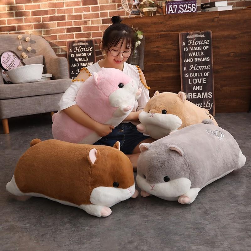 ハムスターぬいぐるみ 超かわいい ハムスター寝枕 ハムスター抱き枕 萌え萌え 心癒される70cm Hamu 70 コウホウ 通販 Yahoo ショッピング