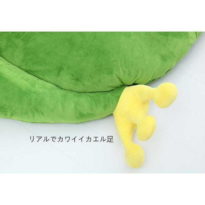 寝袋付きカエルの敷布団 サイズ約0センチ 110センチ 身長170センチの大人まで使用可能 Nefukuro Kaeru コウホウ 通販 Yahoo ショッピング