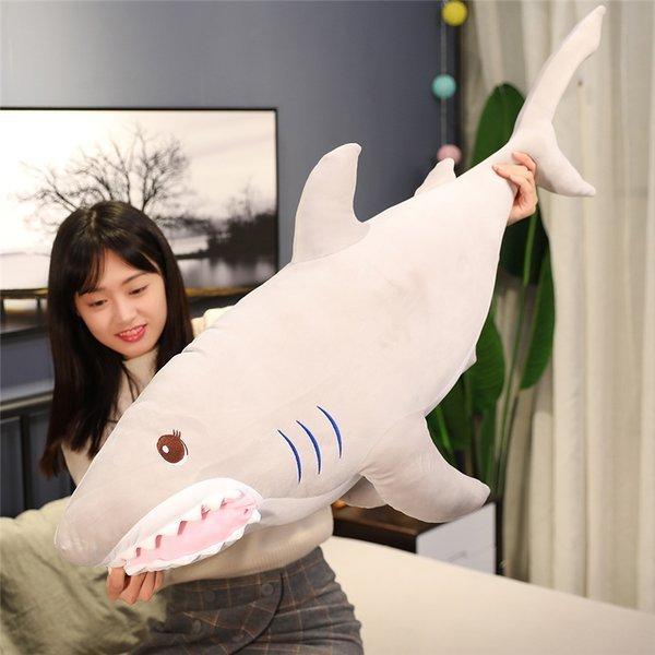 期間限定セール サメぬいぐるみ 鮫 特大 抱き枕海洋動物 寝室 部屋おもちゃ かわいい ふわふわ 子供プレゼント140cm 春バーゲン 特別送料無料 Www Iacymperu Org