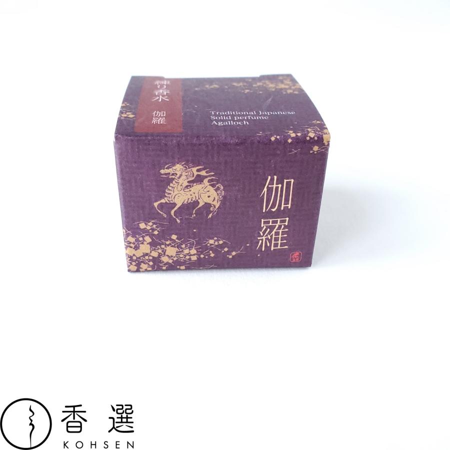 香彩堂 練り香水 伽羅 Japanese Solid Perfume |  | 02