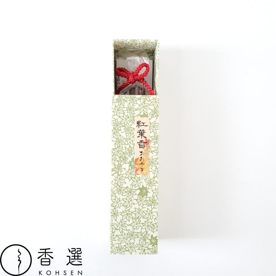 香彩堂 紅葉香 あおやぎ スティック25本入 お香 : お香・お線香 