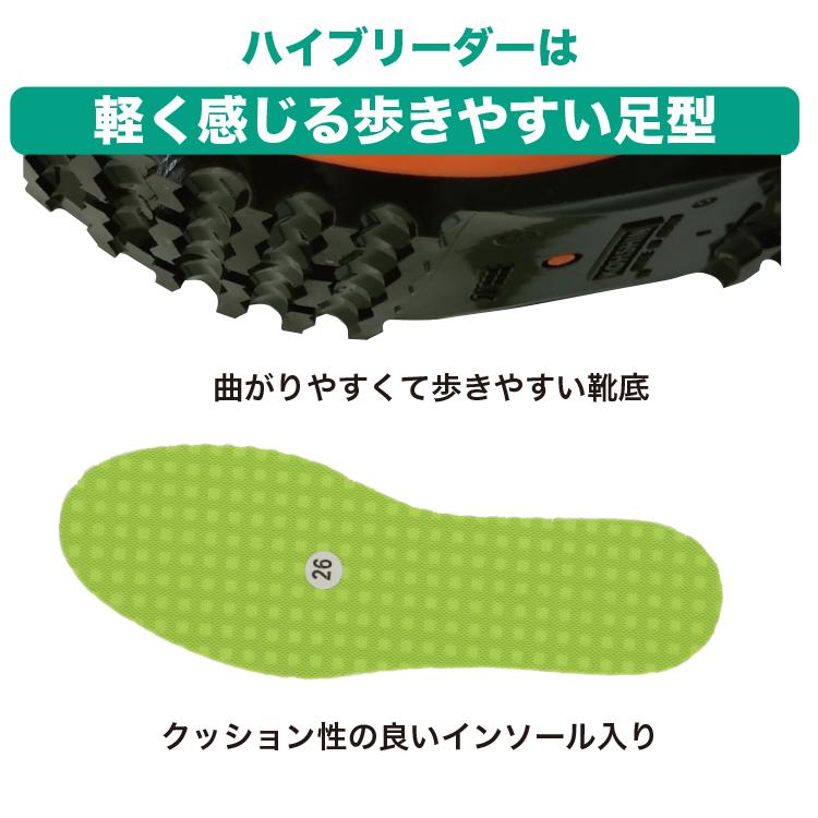 安全長靴 踏み抜き防止板入り ハイブリーダーガードプラスHB-510 安全長靴 踏み抜き防止板入り ハイブリーダーガードプラスHB-510