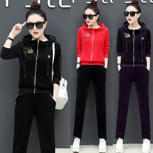 スポーツウエア スウエット ジャージ 上下 レディース スウェット上下 ベロア セットアップ ルームウェア スポーツ スエット トレーニングウェア 長袖 F 1031 F 1031 公羽商店 通販 Yahoo ショッピング