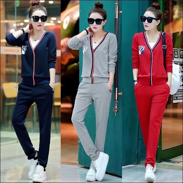 スウェット上下 ジャージ上下 セットアップ レディース スポーツウェア ランニングウェア スエット ルームウェア 部屋着 パジャマ 上下セット 長袖 秋冬 F 967 F 967 公羽商店 通販 Yahoo ショッピング