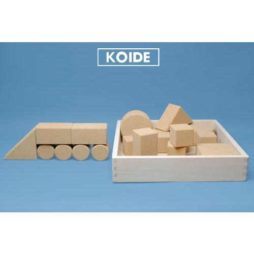 KOIDE 日本製木のおもちゃ K38 コルク積木 アウトレットセール 特集 セール商品