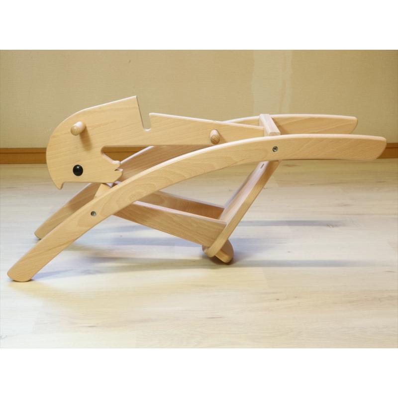 KOIDE 日本製木のおもちゃ 木馬の画像