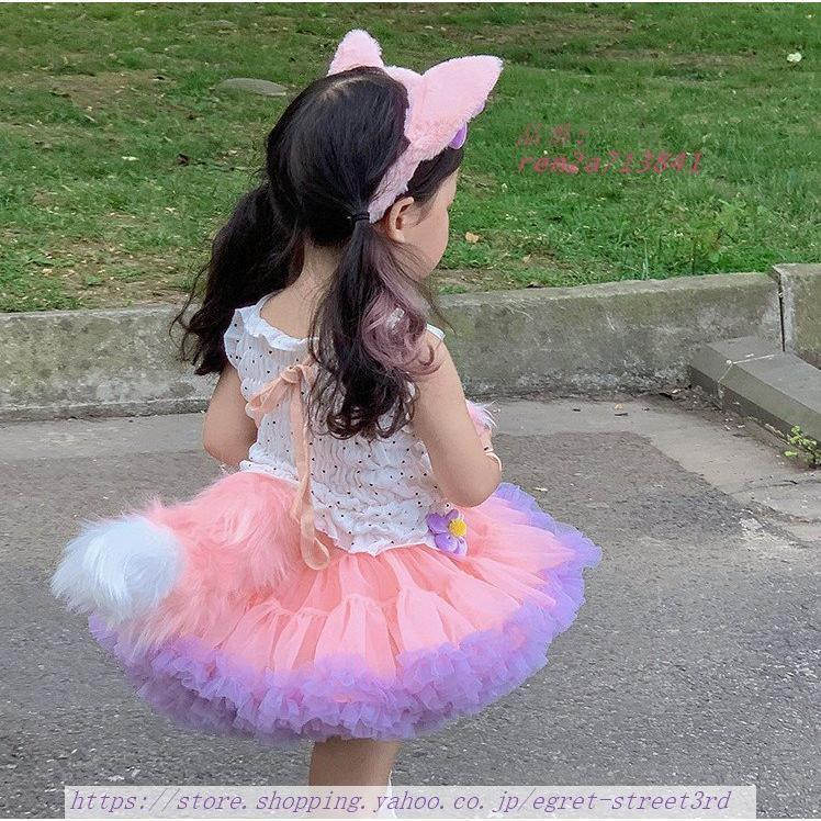 パニエ 子供 スカート フリル ドレス 衣装 プリンセス ダンス バレエ