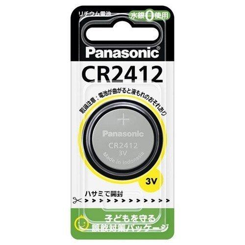 全国一律送料84円 CR2412P  パナソニック  コイン形リチウム電池 3V(1個入り)