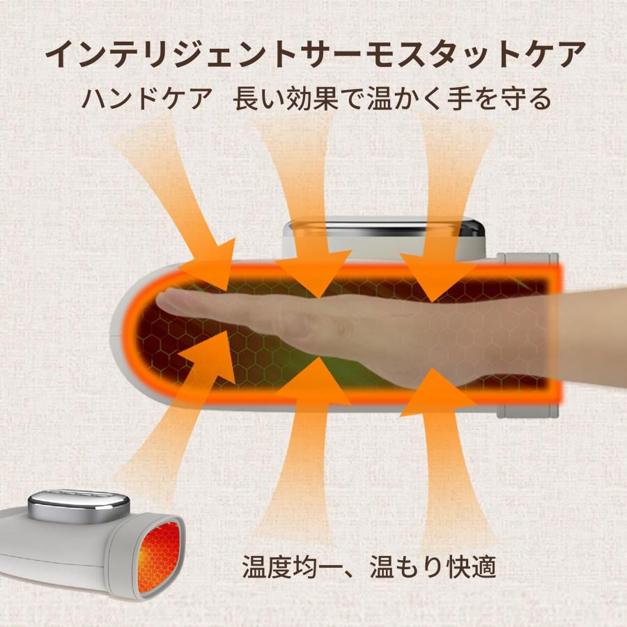 ハンドケア❣️リラクゼーション器 指 エアバッグ 手のひら 指 温熱 両手対応 2026最新 ハンドケア リラクゼーション器 5段階加圧調整 エアバッグ