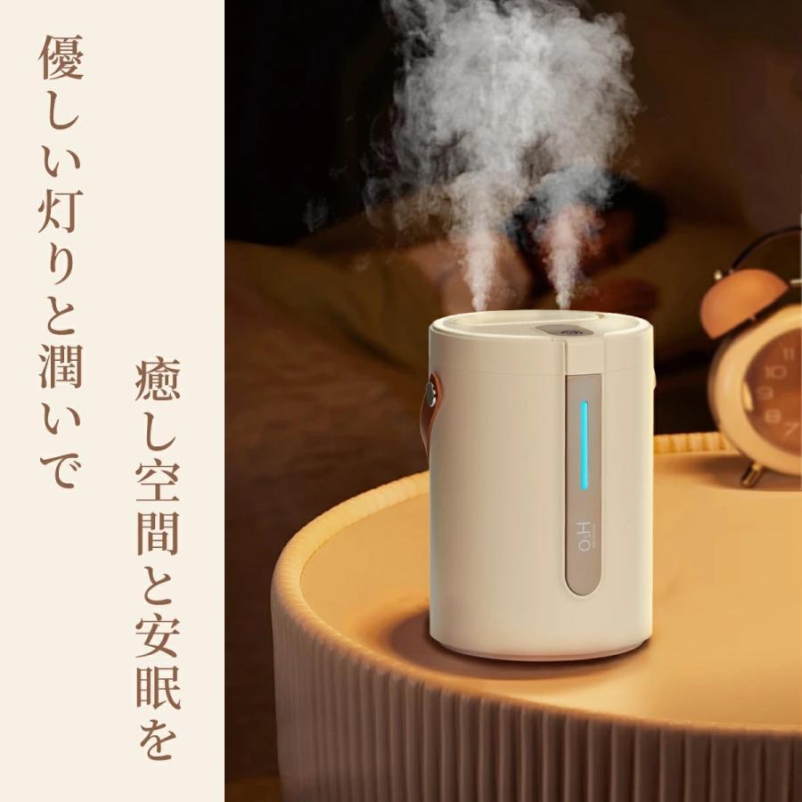 50％OFFセール開催中】加湿器 大容量 2.5L 卓上 超音波式 卓上加湿器