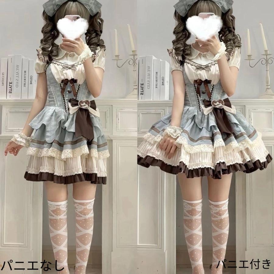 ロリータ ゆめかわ 森ガール ワンピース レディース コスプレ