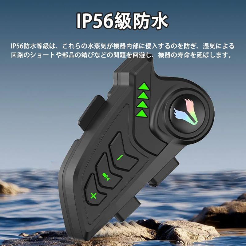 バイクインカム バイク用イヤホン DSP&CVC機能搭載 ヘルメット用