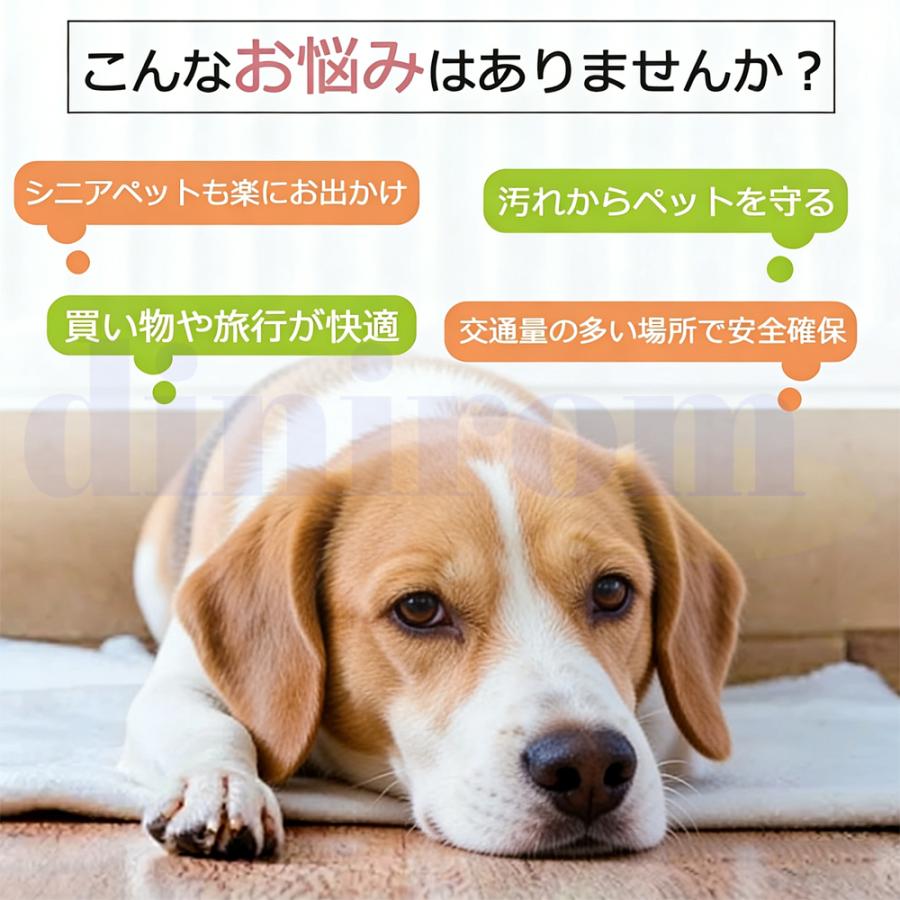 ペットカート 4輪 犬用バギー 犬カート 軽量 小型犬 中型犬 エアバギー