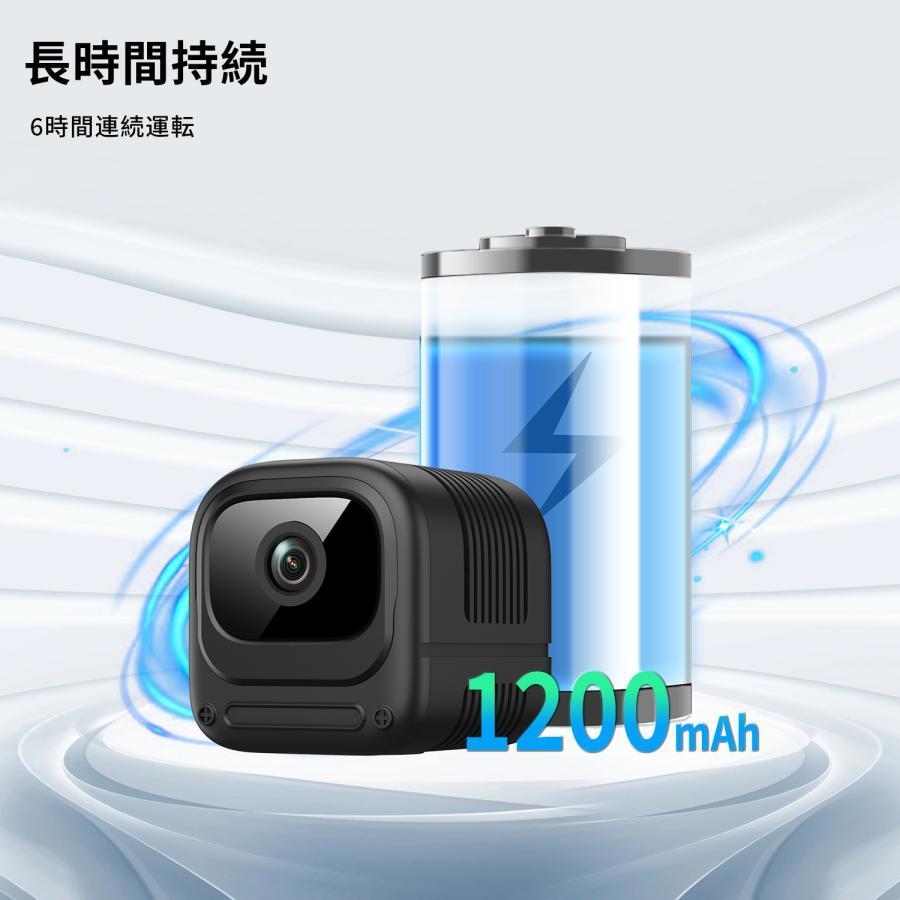 防犯カメラ 超小型 WiFi 1080P HD ミニカメラ 暗視機能 動体検知 双方