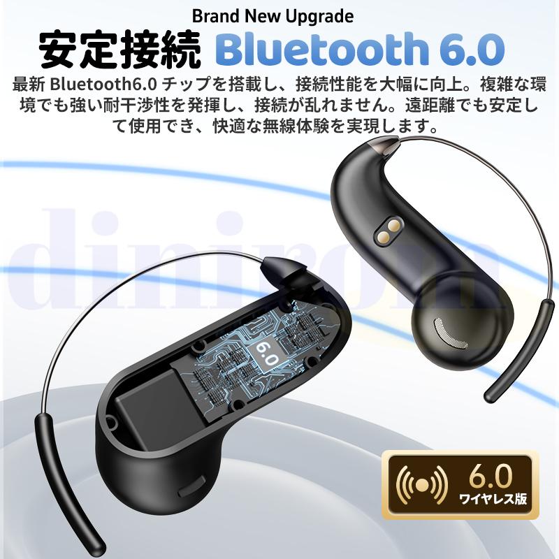 2026最新 ワイヤレスイヤホン Bluetooth6.0 AI双方向同時通訳 150言語