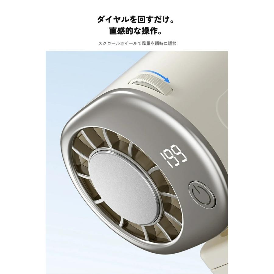 扇風機 クリップファン 半導体冷却 風量調節 ミニ扇風機 ED