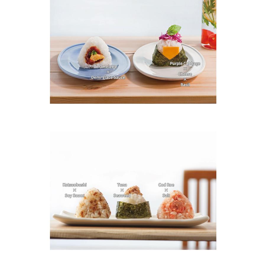 Onigiri Mold A-TYPE 3-holes L-size _ Rice Ball Mold _ Onigiri Mold Triangle _ Onigiri maker _ OMUSUBI ONIGIRI Shaper Bento |  | 07