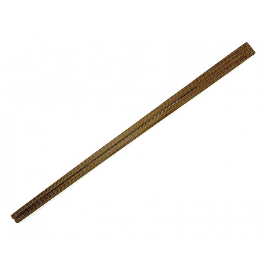 割り箸 竹箸 竹天削21cm 炭化箸(すす竹） 100膳x30ポリ(3000膳) 業務用