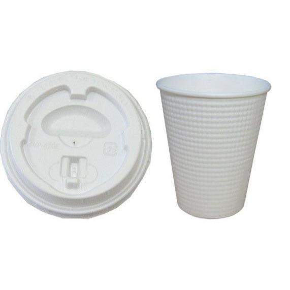 断熱性エンボス紙コップ ホットドリンク 8オンス 260ml 白無地 本体 フタセット 50個 テイクアウト 業務用 Koins 通販 Yahoo ショッピング