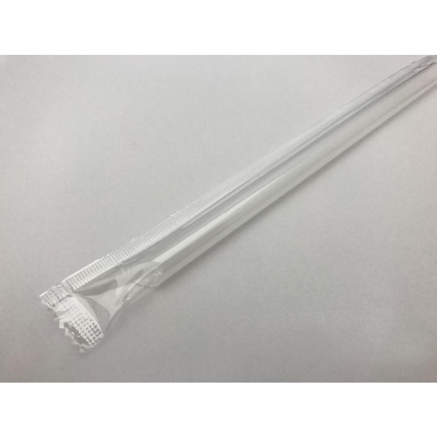 ストレートストロー 10mm x 190mm タピオカ用 片先斜めカット ストレートストロー 10mm x 190mm タピオカ用 片先斜めカット