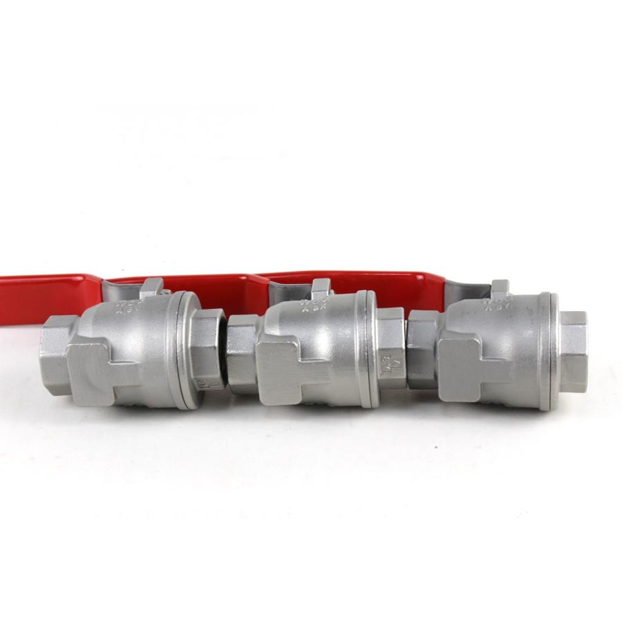 3点セット】 KITZ キッツ ステンレス ボールバルブ 3/4 UTFZ 3点セット】 KITZ キッツ ステンレス ボールバルブ 3/4 UTFZ
