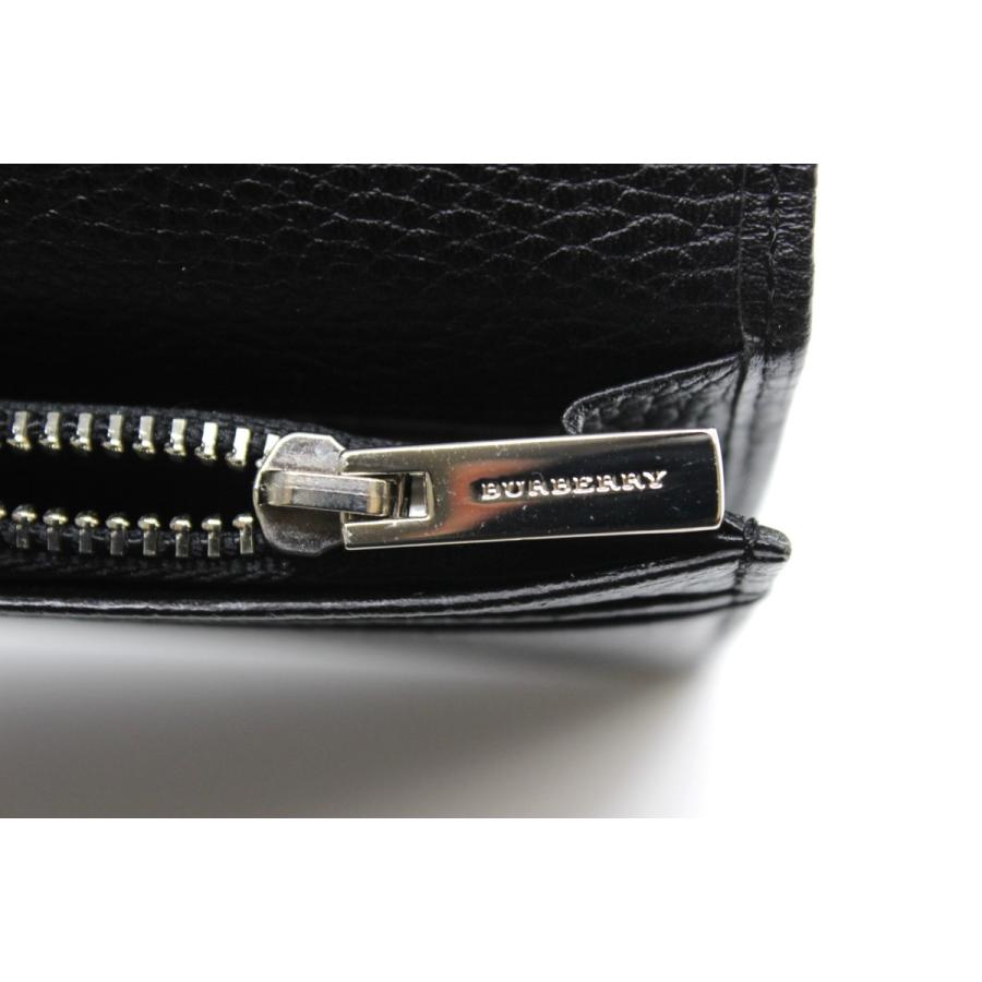 BURBERRY バーバリー 二つ折り 長財布 レザー ロゴ ノバチェック BURBERRY バーバリー 二つ折り 長財布 レザー ロゴ ノバチェック