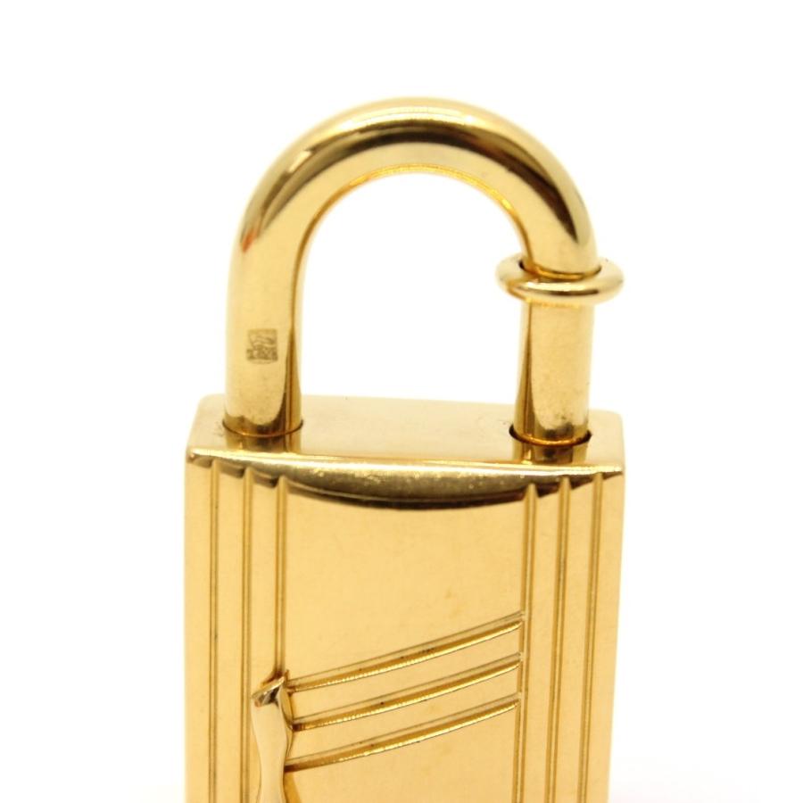 HERMES エルメス チャーム ゴールド 南京錠 カデナ 樹液 1998 ANNEE 