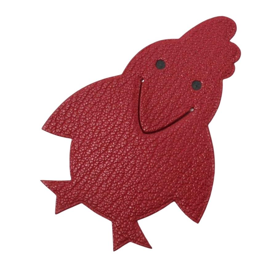 HERMES エルメス ピカブック ニワトリ にわとり 鶏 ボルドー ブック  