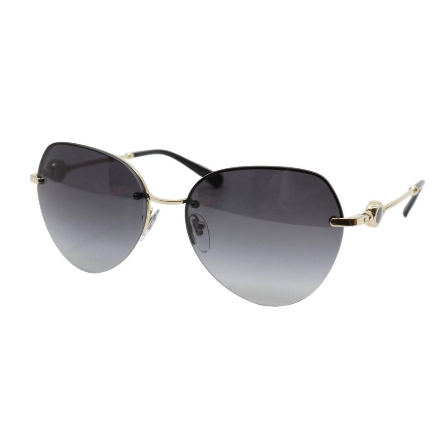 BVLGARI ブルガリ サングラス 6108 ブラック 黒 ゴールド金具 