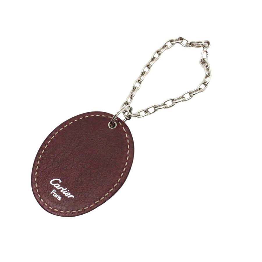 Cartier カルティエ キーリング レザー ボルドー エンジ Cartier カルティエ キーリング レザー ボルドー エンジ