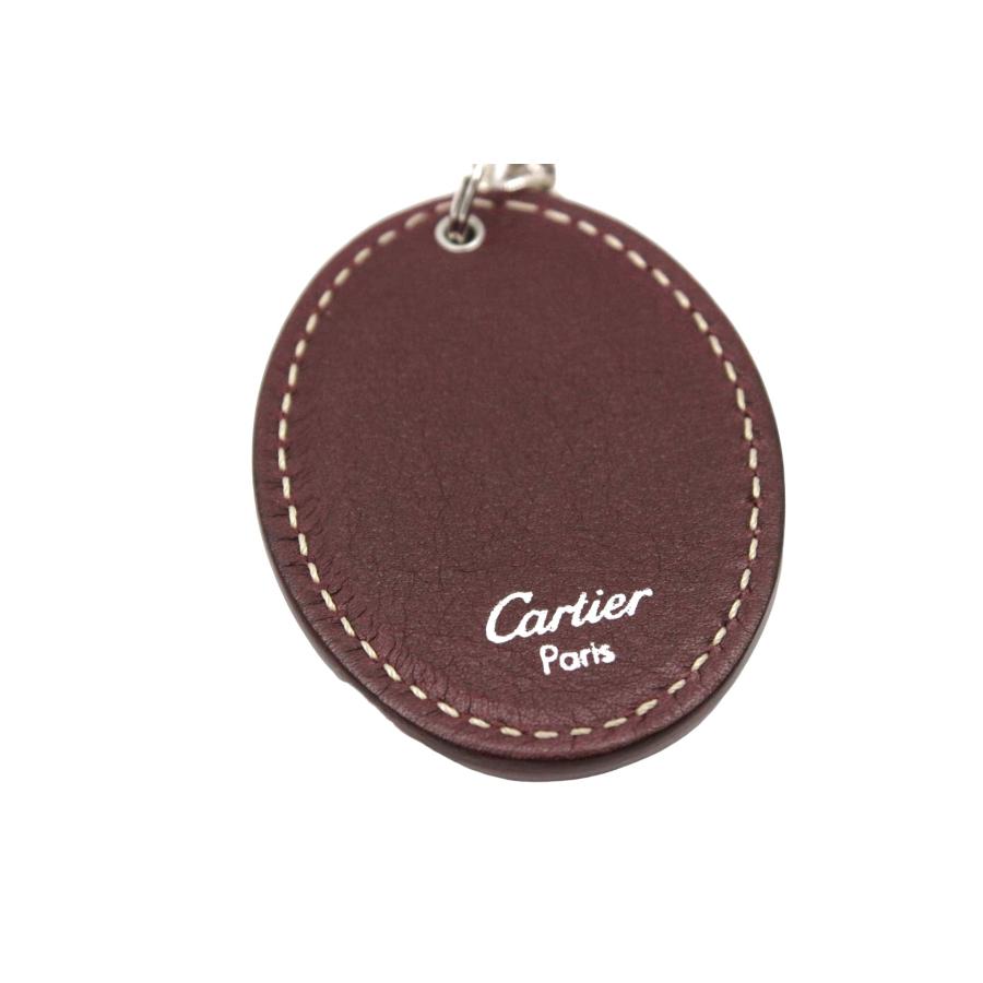 Cartier カルティエ キーリング レザー ボルドー エンジ Cartier カルティエ キーリング レザー ボルドー エンジ