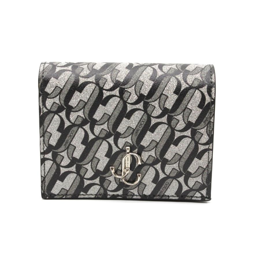 JIMMY CHOO ジミーチュウ 二つ折り財布 コンパクトウォレット HANNE  