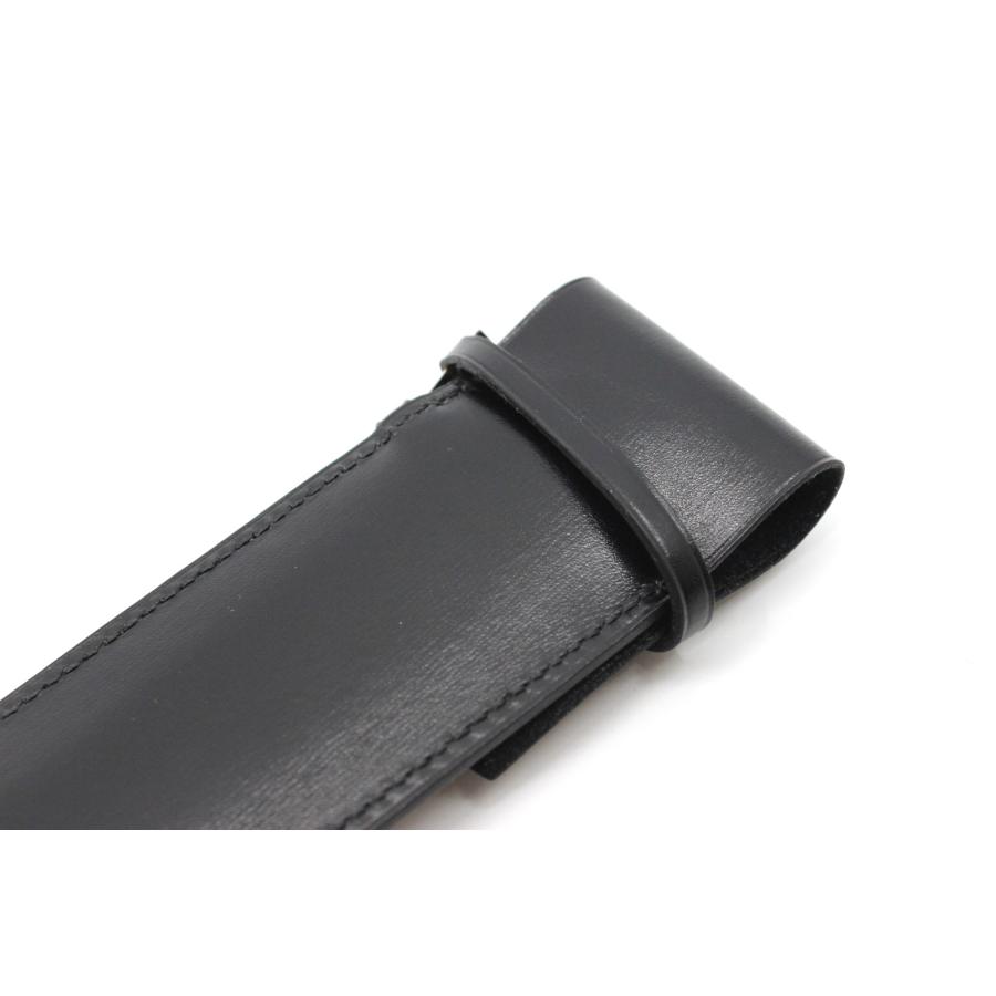 HERMES黒 レザー ペンケース