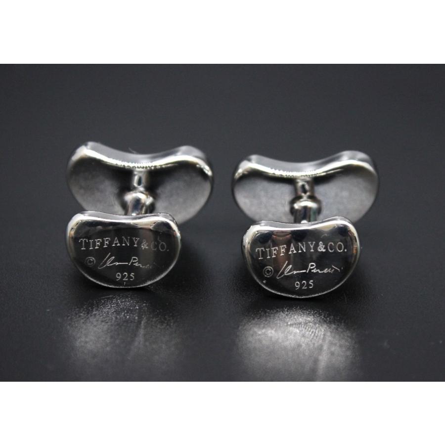 ティファニー カフス シルバー925ビーンズ メンズ