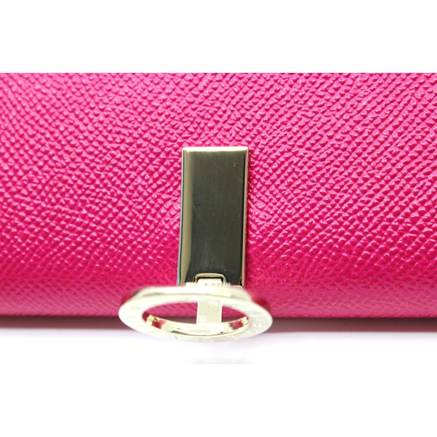BVLGARI ブルガリ 293175 二つ折り 長財布 クリップ ピンク系 BVLGARI ブルガリ 293175 二つ折り 長財布 クリップ ピンク系